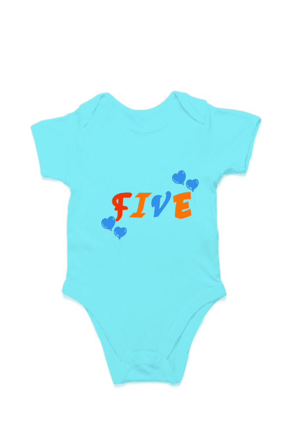 Baby 5 Month T shirt – TOS3 - Image 4