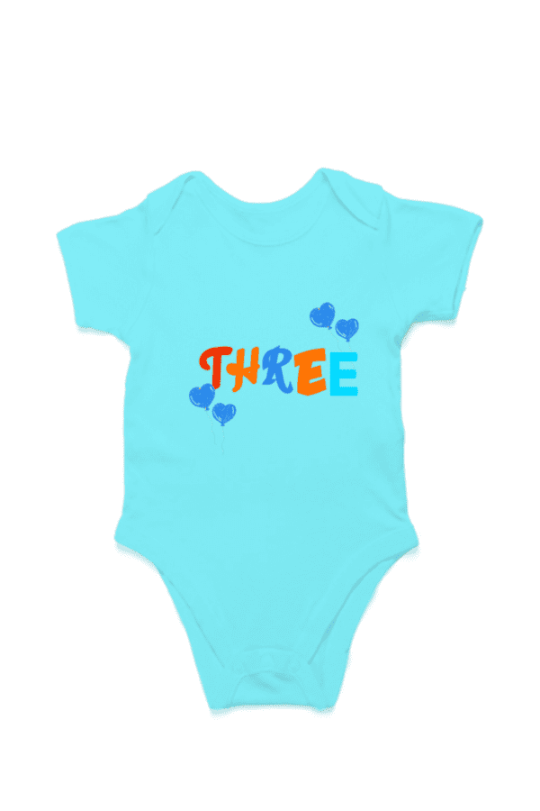Baby 3 Month T shirt – TOS3 - Image 3