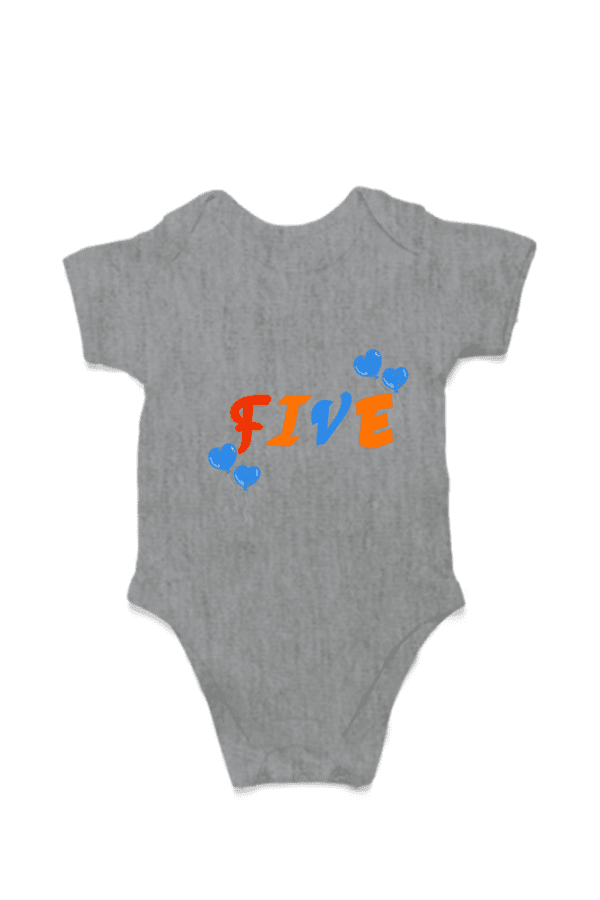 Baby 5 Month T shirt – TOS3 - Image 5