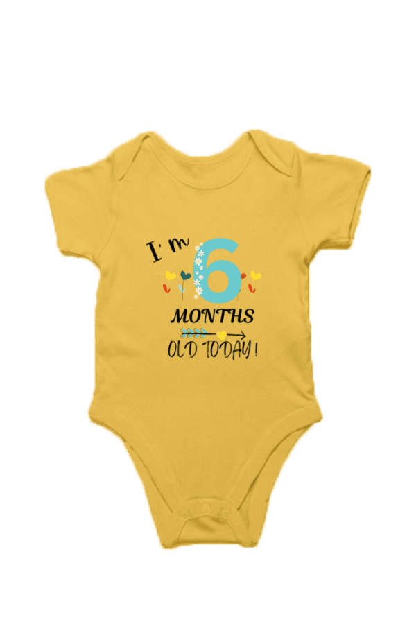 Baby 6 Month T shirt – TOS4 - Image 4