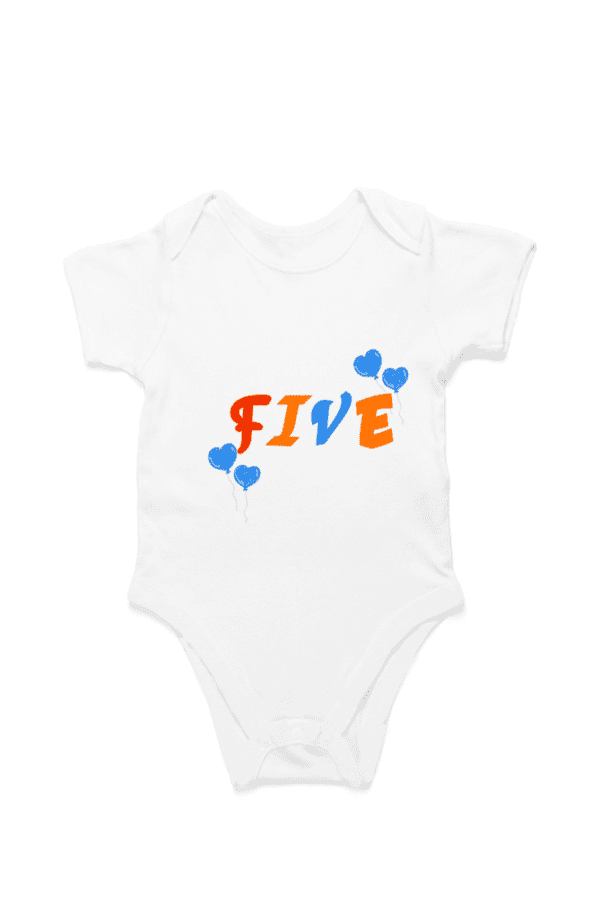 Baby 5 Month T shirt – TOS3 - Image 6