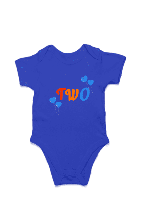 Baby 2 Month Romper with Half Sleeves – TOS3 - Image 2