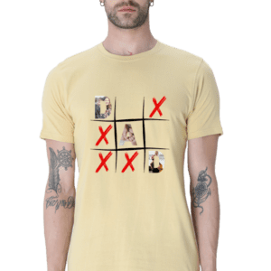 DAD – Tic Tac toe | Round Neck T shirt