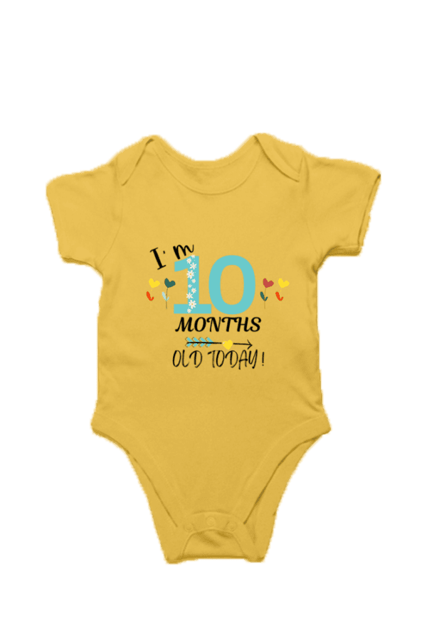 Baby 10 Month T shirt – TOS4 - Image 3