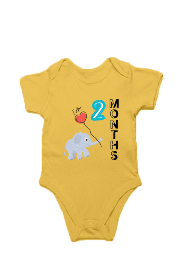 Baby 2 Month Romper Half Sleeves – TOS5 - Image 4