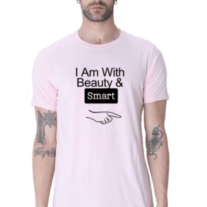 Male round Neck Half hand sleeve T shirt | Beauty & Smart