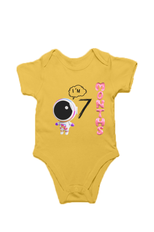 Baby 7 Month Romper Half Sleeves – TOS5 - Image 4