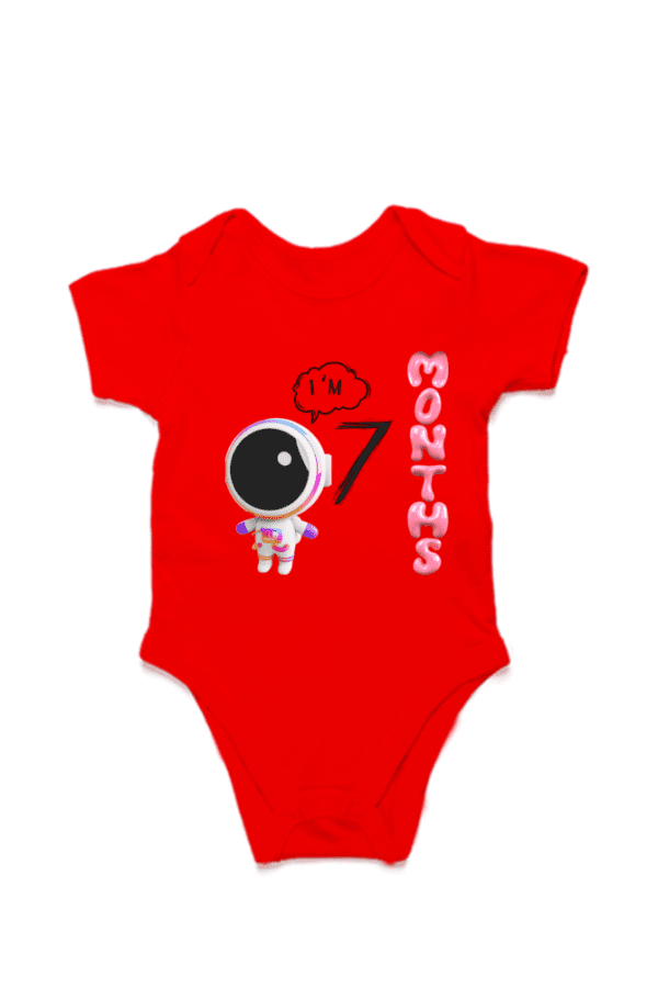 Baby 7 Month Romper Half Sleeves – TOS5 - Image 2