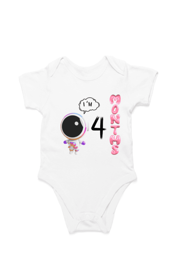 Baby 4 Month Romper Half Sleeves – TOS5 - Image 7