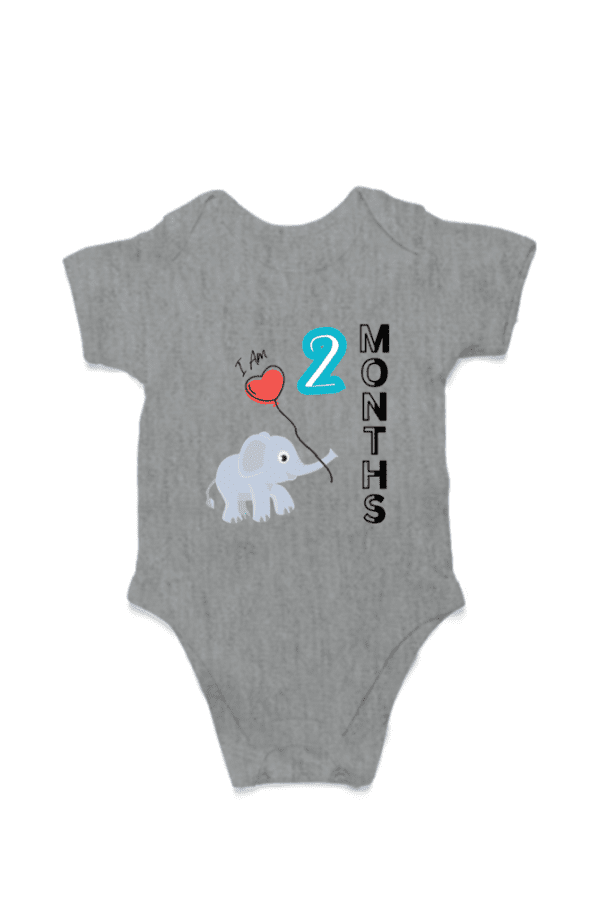 Baby 2 Month Romper Half Sleeves – TOS5 - Image 6