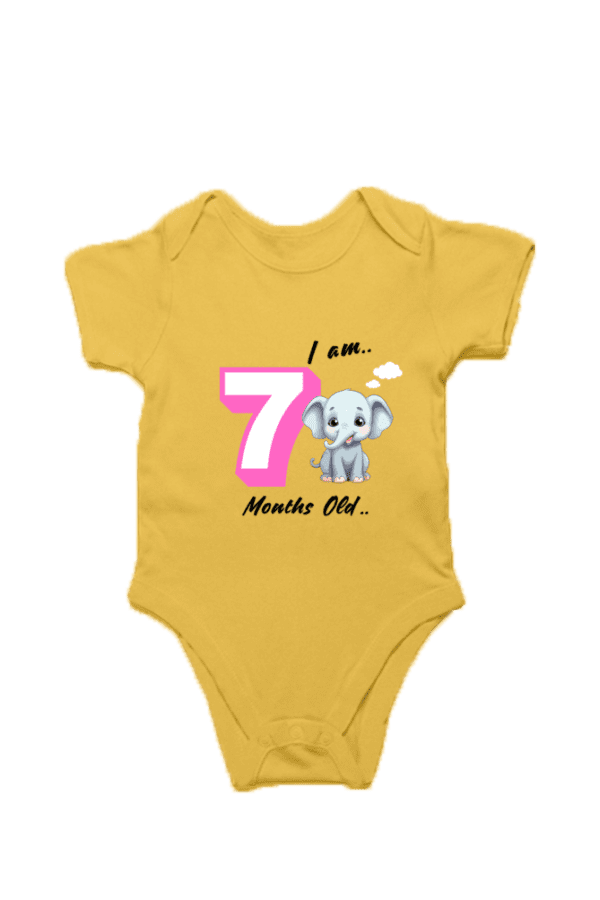 Baby 7 Month Romper Half Sleeves – TOS7 - Image 3
