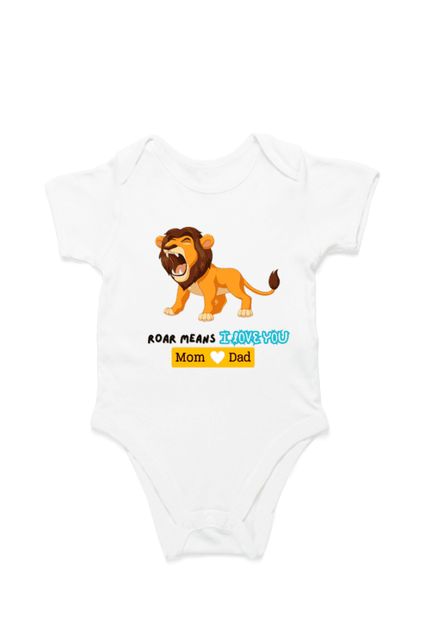 Baby Romper Half Sleeves | Lion – TOS11 -Lion03 - Image 4
