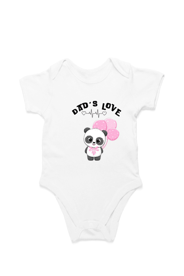 Baby Romper Half Sleeves | Dad's Love – TOS16 -DAD05 - Image 4