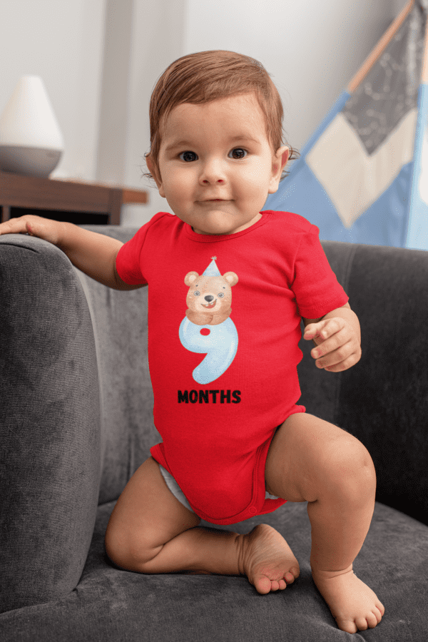 Baby 9 Month Romper Half Sleeves – TOS8 - Image 6