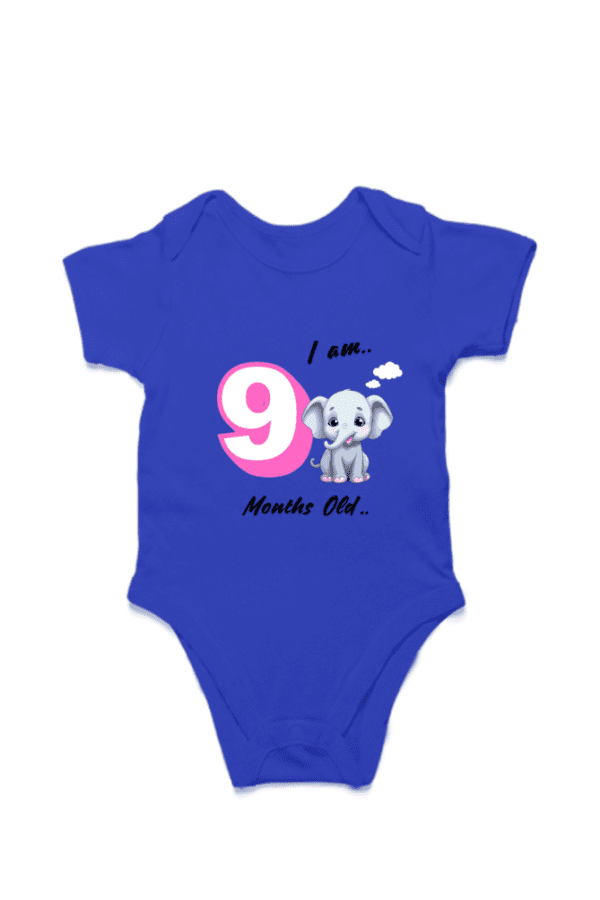 Baby 9 Month Romper Half Sleeves – TOS7 - Image 2