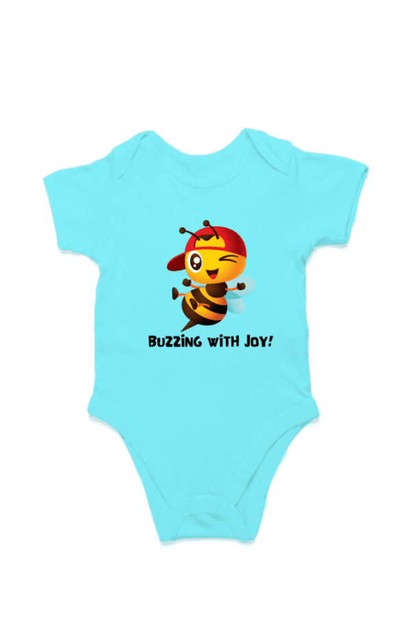 Baby Romper Half Sleeves | Bee– TOS14 -Bee02 - Image 2