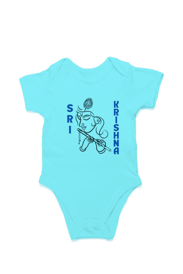 Baby Romper Half Sleeves | Sri Krishna – TOS9 -KRI4 - Image 2