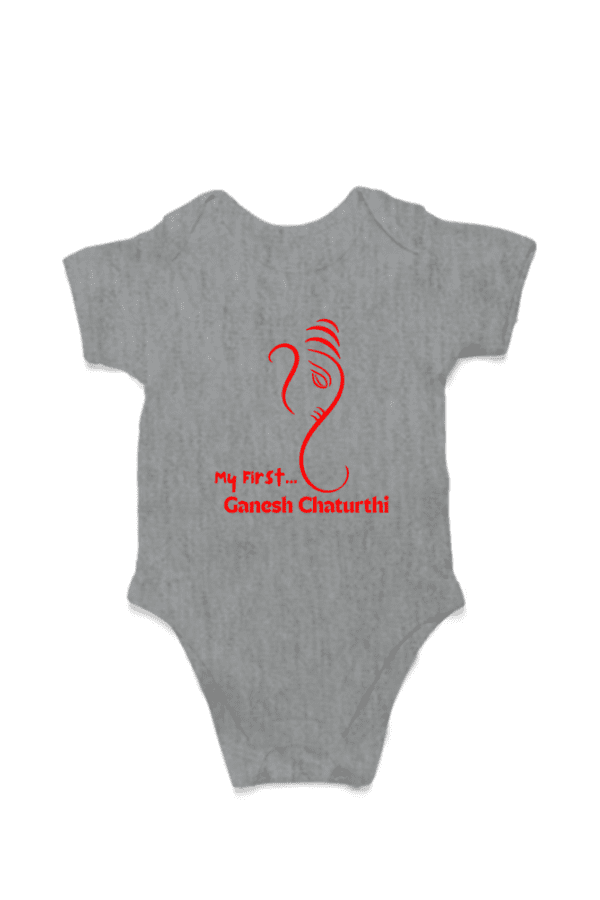 Baby Romper Half Sleeves | Sri Ganesh– TOS10 -GAN02 - Image 4