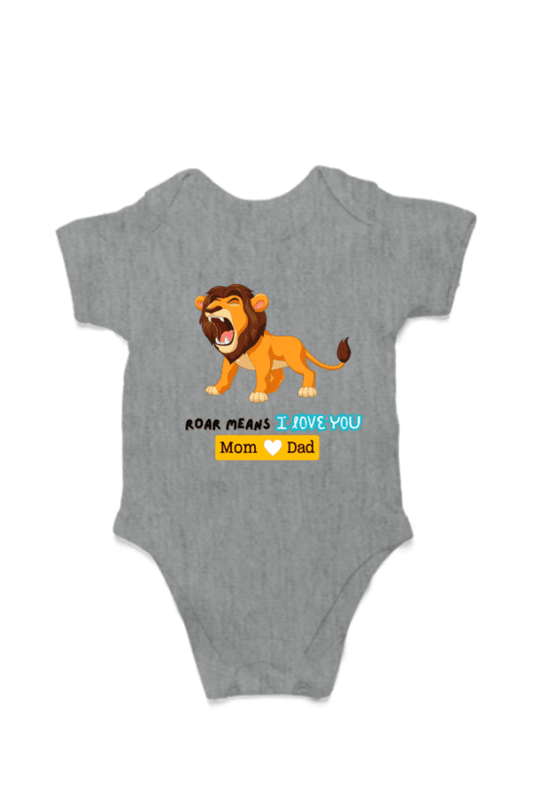 Baby Romper Half Sleeves | Lion – TOS11 -Lion03 - Image 3