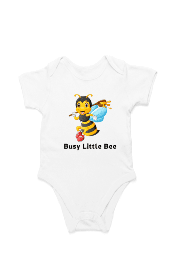 Baby Romper Half Sleeves | Bee– TOS14 -Bee04 - Image 4