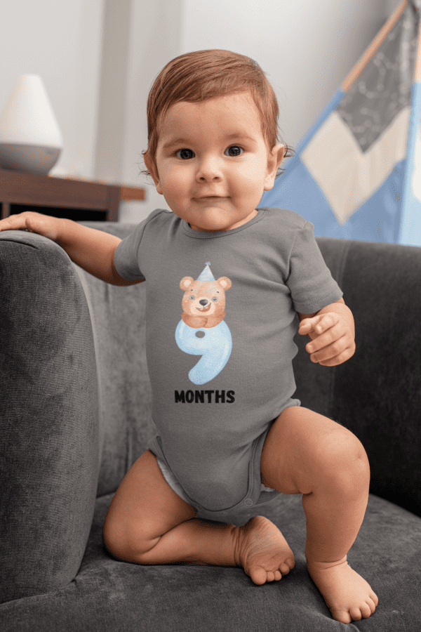 Baby 9 Month Romper Half Sleeves – TOS8 - Image 7