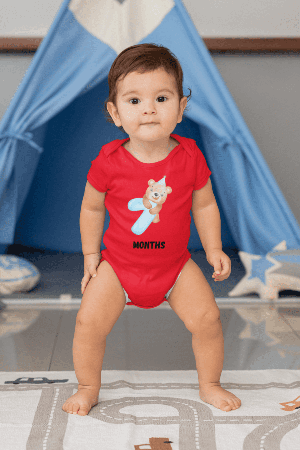 Baby 7 Month Romper Half Sleeves – TOS8 - Image 7