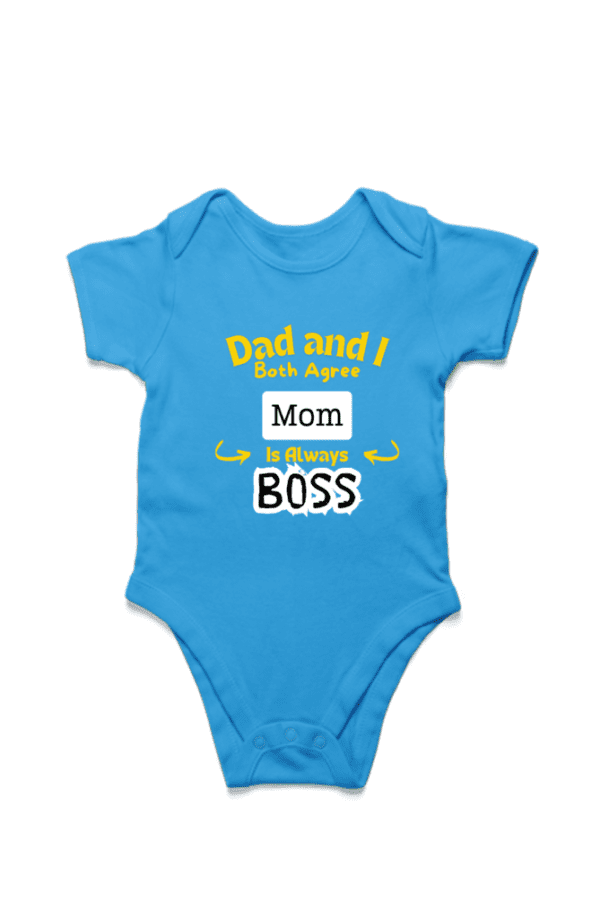 Baby Romper Half Sleeves | MOM is Boss – TOS15 -MOM01