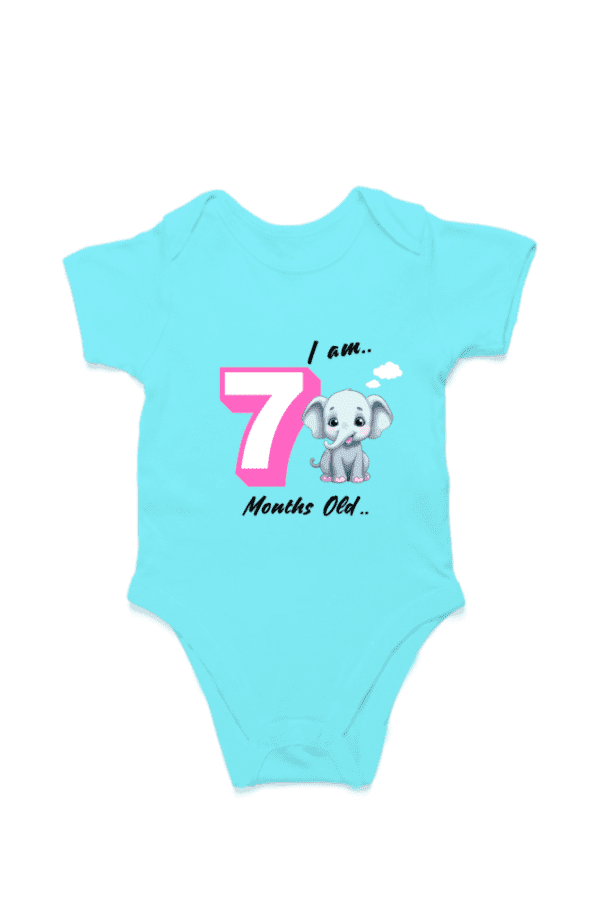 Baby 7 Month Romper Half Sleeves – TOS7 - Image 4