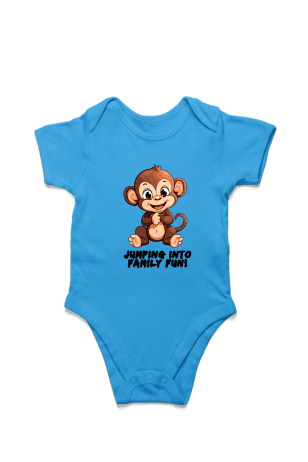 Baby Romper Half Sleeves | Monkey – TOS12 -Monkey05
