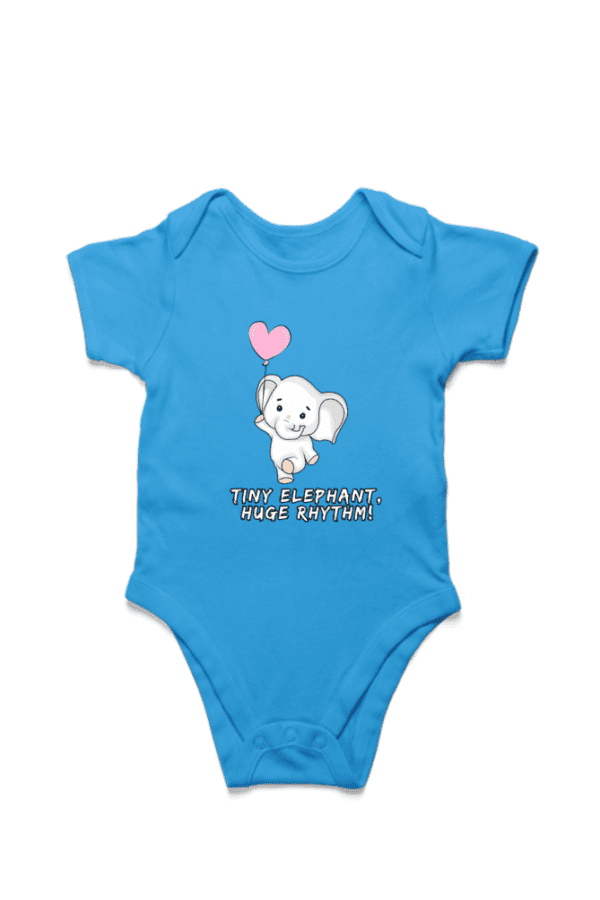 Baby Romper Half Sleeves | Elephant– TOS13 -Elep05