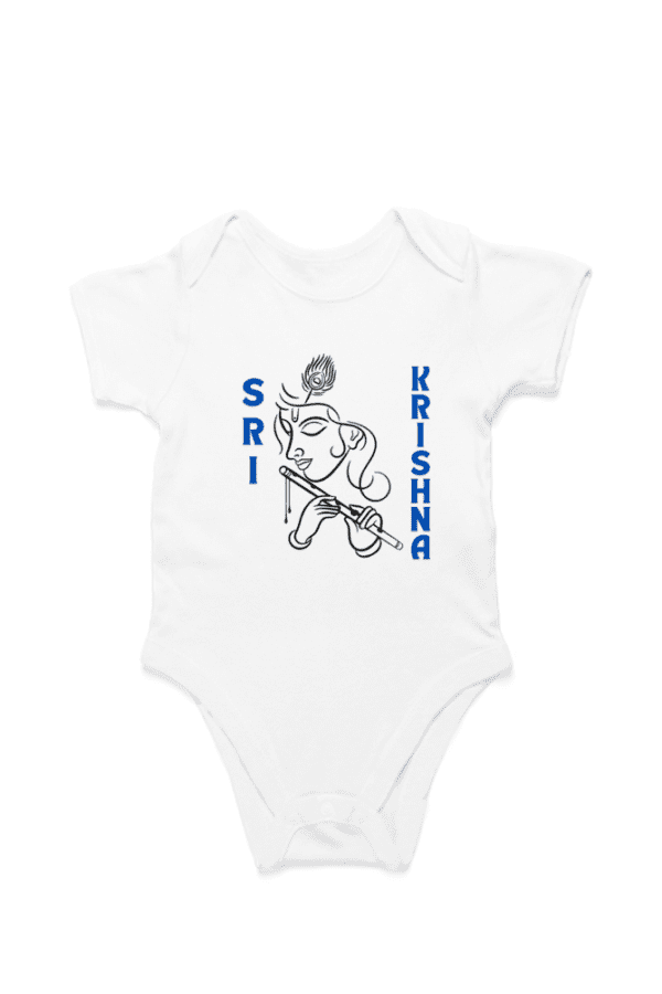 Baby Romper Half Sleeves | Sri Krishna – TOS9 -KRI4 - Image 4