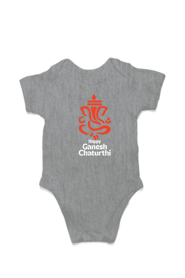 Baby Romper Half Sleeves | Sri Ganesh– TOS10 -GAN01 - Image 4
