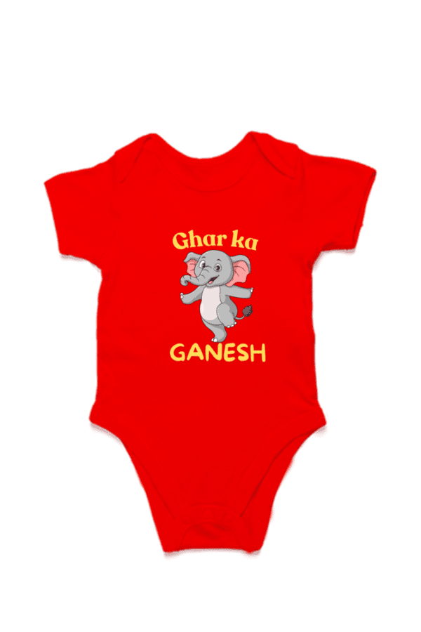 Baby Romper Half Sleeves | Sri Ganesh– TOS10 -GAN05 - Image 2