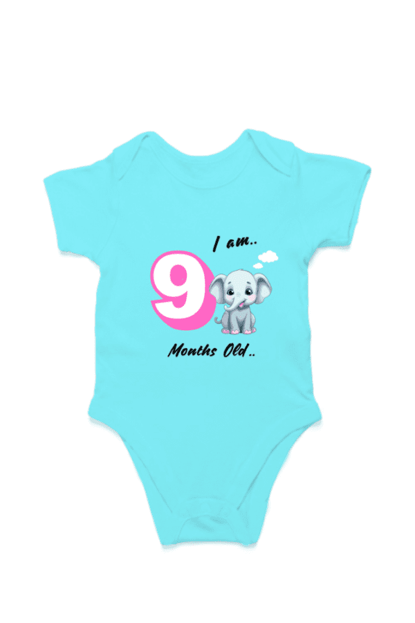 Baby 9 Month Romper Half Sleeves – TOS7 - Image 3