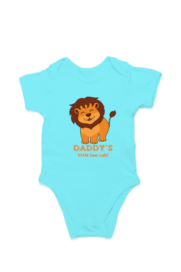 Baby Romper Half Sleeves | Lion – TOS11 -Lion02 - Image 3