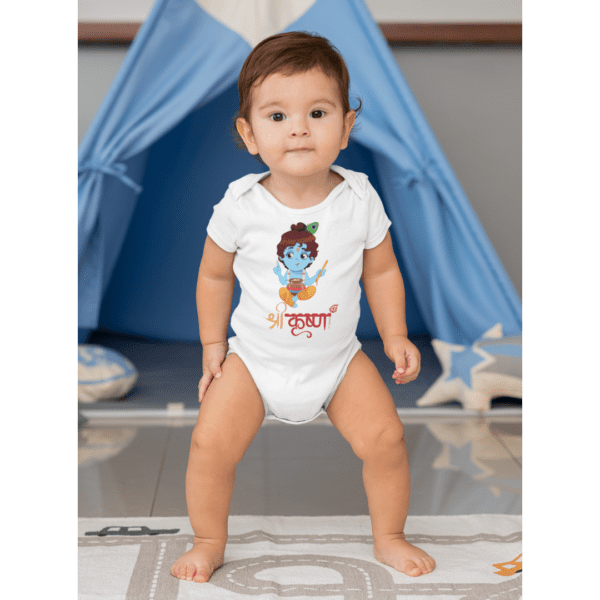 Baby Romper Half Sleeves | Sri Krishna – TOS9 -KRI1 - Image 7