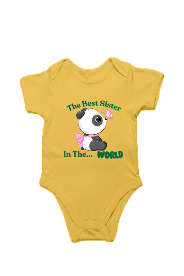 Baby Romper Half Sleeves | Best Sister – TOS17 -BS04