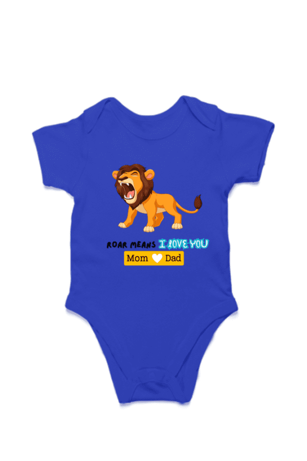 Baby Romper Half Sleeves | Lion – TOS11 -Lion03 - Image 2