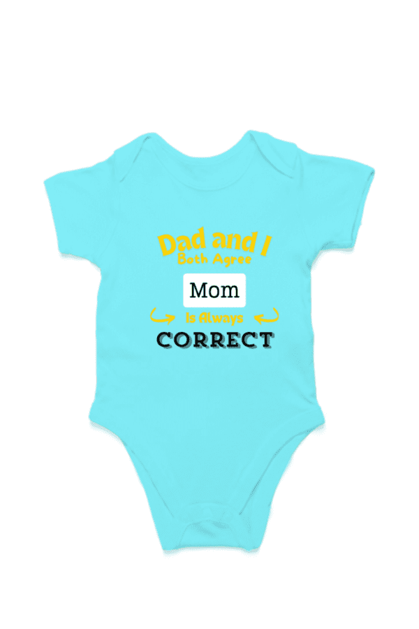 Baby Romper Half Sleeves | MOM is Correct – TOS15 -MOM02 - Image 3
