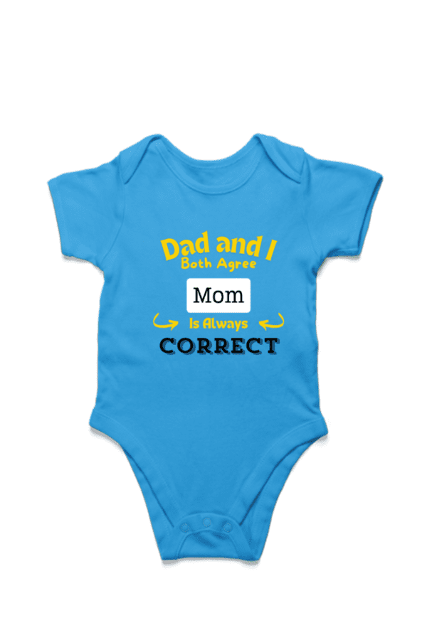Baby Romper Half Sleeves | MOM is Correct – TOS15 -MOM02