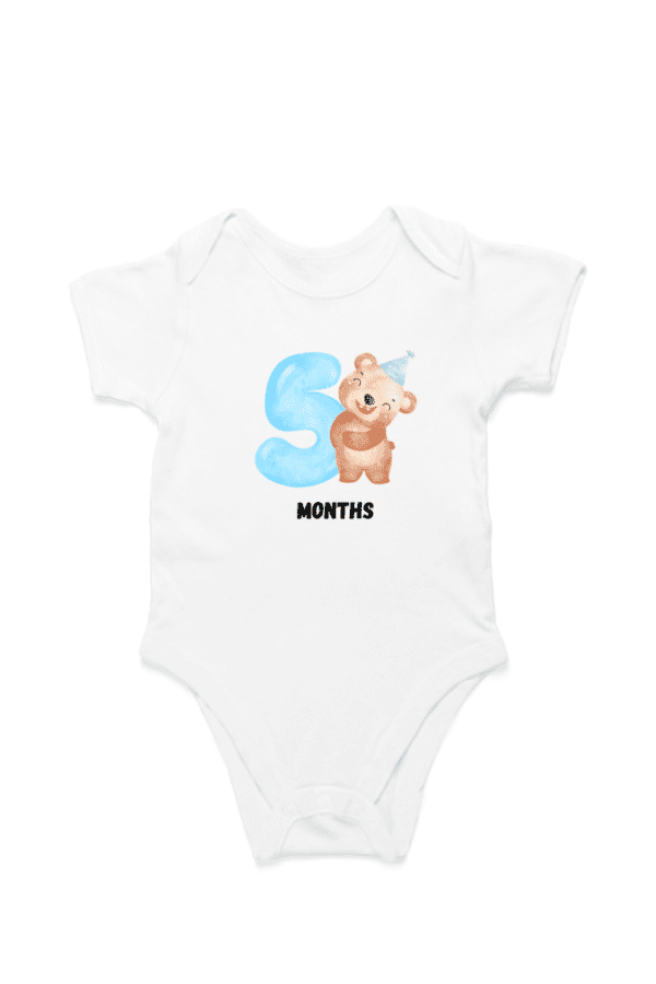 Baby 5 Month Romper Half Sleeves – TOS8 - Image 4