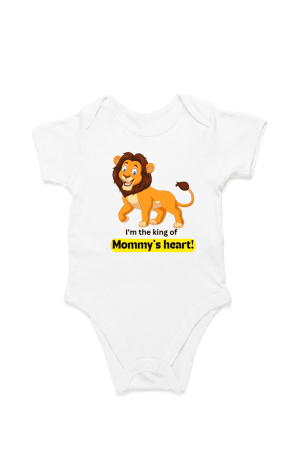 Baby Romper Half Sleeves | Lion – TOS11 -Lion01 - Image 4