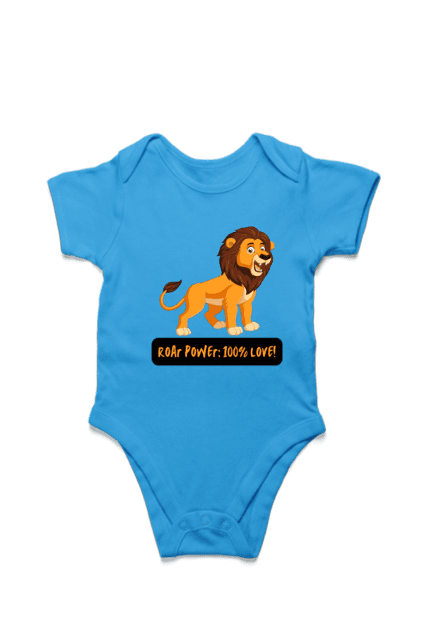 Baby Romper Half Sleeves | Lion – TOS11 -Lion04