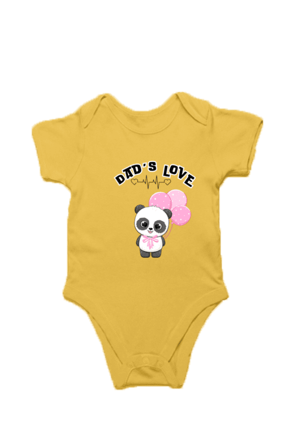 Baby Romper Half Sleeves | Dad's Love – TOS16 -DAD05 - Image 2