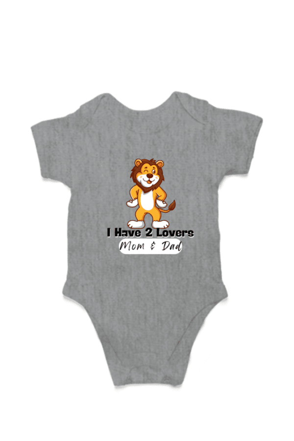 Baby Romper Half Sleeves | Lion – TOS11 -Lion05 - Image 4