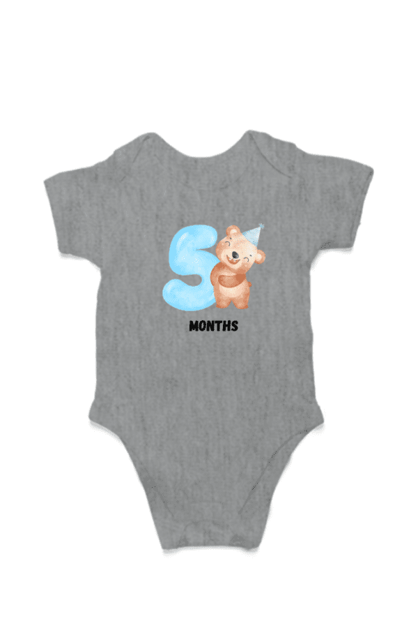 Baby 5 Month Romper Half Sleeves – TOS8 - Image 3