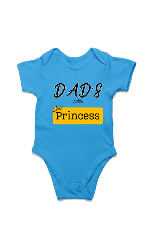 Baby Romper Half Sleeves | Dad's Little Princess – TOS16 -DAD03