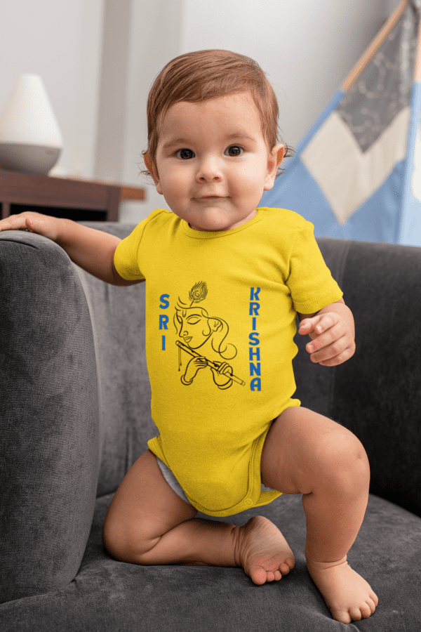 Baby Romper Half Sleeves | Sri Krishna – TOS9 -KRI4