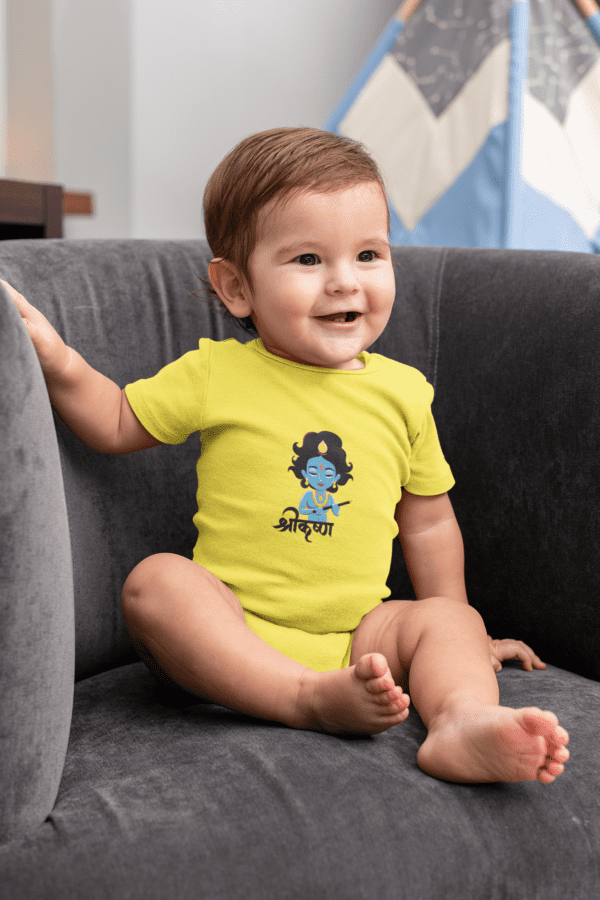 Baby Romper Half Sleeves | Sri Krishna – TOS9 -KRI8 - Image 6