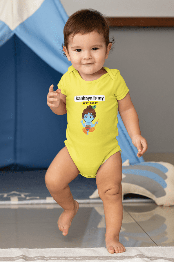Baby Romper Half Sleeves | Sri Krishna – TOS9 -KRI10 - Image 7